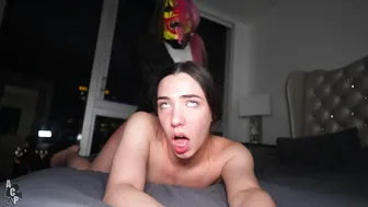 Queenofhell, Pawg Slut Getting Creampied By The Clown Until It Leaks Out Of The Costume