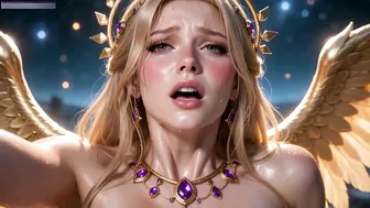 Blonde Huge-Tit Horned Succubus Slut Pounded in Another Dimension