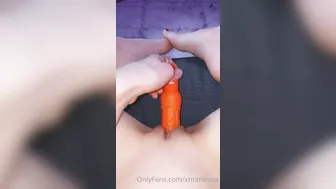 Xmimirose, Creamy Fucking A Red Dildo In Tight Close Up Until It Drips Off