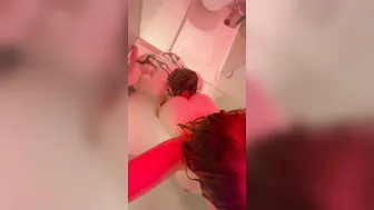 Kenzy Kaye, Two Wet Lesbian Chicks In The Shower Until They’re Slippery And Cumming