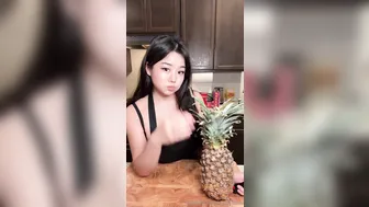Halococo, Asian Babe Cooking Dinner In An Apron Until The Apron Is The Only Thing Left