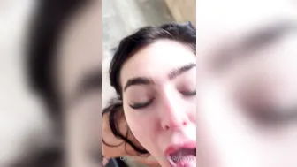Emjayplays, Blowjob With A Facial In The Shower Until The Water Runs Off Her Face