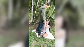 Emjayplays, Getting Used Hard By Jason In The Backyard Until The Costume Scene Turns Filthy