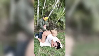 Emjayplays, Getting Used Hard By Jason In The Backyard Until The Costume Scene Turns Filthy