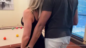 Leah Layz, Blonde Hotwife Getting Plowed By Bbc On The Pool Table Until She Cums On The Felt