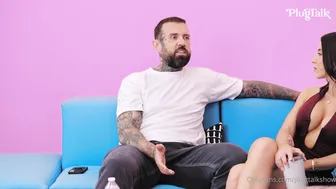 Valentinevixen777, Plugtalk, Bbw Tattoo Babe FFM Threesome On An Adult Interview Until The Talk Turns Into A Fuck