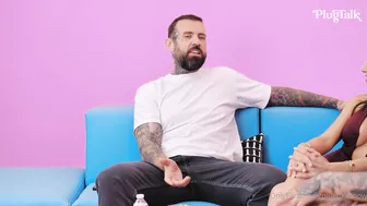 Valentinevixen777, Plugtalk, Bbw Tattoo Babe FFM Threesome On An Adult Interview Until The Talk Turns Into A Fuck