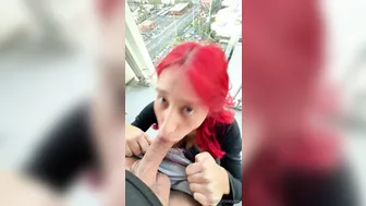 Zoeydigiacomo, Sucking For A Facial By The Window Until Anyone Outside Could See