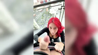 Zoeydigiacomo, Sucking For A Facial By The Window Until Anyone Outside Could See