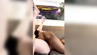 Katrina Thicc, Riding A Black Street Thug Until He Pumps A Creampie In Her