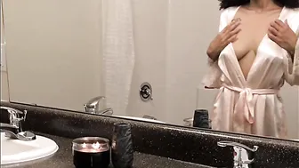 Ariana Aimes, Ebony Babe Riding A Black Dildo Until She Creams Down The Shaft