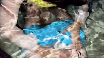 Rainey James, Underwater Blowjob At Night Until She Comes Up Drooling