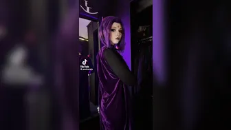 Pockycats, Sexy TikTok Girl Teasing In Cosplay Until The Outfit Comes Off