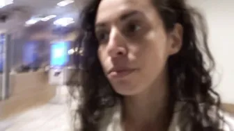 Nicole Niagara, Risky Dildo Riding In A Public McDonalds Until She Almost Gets Caught