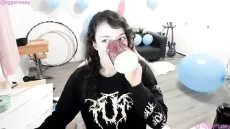 Tigger Rosey, Dildo Fucking And Nipple Sucking Live Until She Cums On Stream