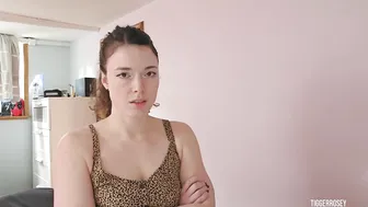 Tigger Rosey, Getting Fucked By Step Bro Until He Fills Her On The Couch
