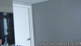 Naughtyallie, Surprising Hubby With An FFM Threesome In The Morning Until Both Girls Get Used