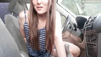 Hazel Simone, Slutty Adult Girl Fucking Her Best Friend’s Dad In The Car Until He Fills Her
