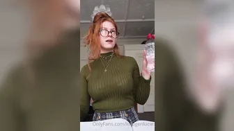 Imogen Lucie, Sexy Redhead Student JOI Study Until You Burst For Her