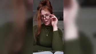 Imogen Lucie, Sexy Redhead Student JOI Study Until You Burst For Her