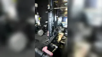 Emjayplays, Slippery Masturbation In The Gym Until She Cums On The Bench