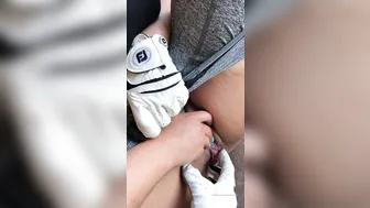 Hannah Brooks, Finger Fucking In The Gym House Until She Cums On The Mat