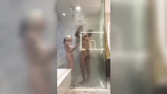 Stephanie Summers, Showering With A Bbc Black Bull Until The Water Runs Off Both Of Them