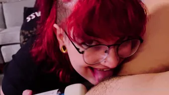Kenzy Kaye, Sabrinathebunny, Lesbian Sluts Vibrator Play On The Couch Until They Both Squirt