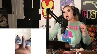 Katrina Thicc, Hot Milf Reviewing Cocks Online Until She Cums Mid Review