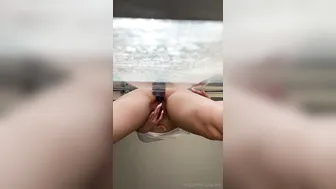 Zoeydigiacomo, Fucking A Wall Dildo On The Window Until She Creams On The Glass