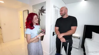 Zoeydigiacomo, Jmac, Flexible Latina Housemate Fucking A Big Cock Until He Fills Her