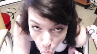 Tigger Rosey, My Clerical Assistant Sucking Doctor Tim Until She Swallows