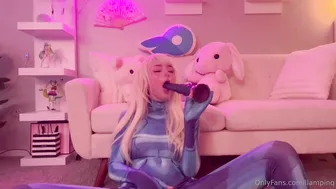 Smeepsx, Fucking A Huge Alien Dildo In Ripped Cosplay Until The Outfit Is Ruined