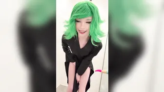 Pockycats, Horny Tatsumaki Fucking An Alien Dildo Until She Creams On It