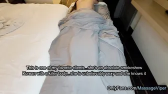 Massage Viper Explodes: Unfiltered Korean Babe 1st Sex Massage Session — Click & Drool
