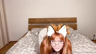 Girlwbluetatts Ignites: Ultra-Steamy Horny Fox Girl Doggy-Style Sextape — Sin Censura