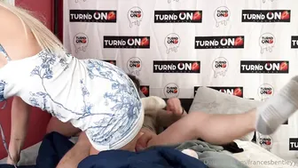 Frances Bentley Ignites: Caliente Luke Cooper, Blonde Babe Getting Creampied POV Sextape — Full Leak Inside