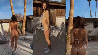 Rachel Cook Blows Up:  Fiery Poolside Bikini Tease — Full Steamy Cut