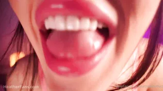 Heatheredeffect Gets Wrecked: Caliente Purple Sexy Outfit And Licking Asmr — NSFW Bomb