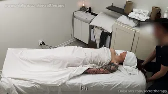 Secret Therapy Blows Up: Ultra-Steamy Stressed Waitress Getting Her Pussy Stretched By Sex Masseur — NSFW Bomb
