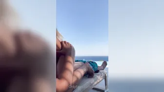 Stefanie Knight Explodes: Ultra-Steamy Thicc Blonde Poolside Vaction Riding Sextape — Click & Drool