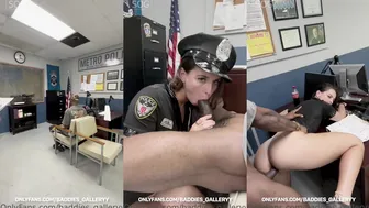 Ashley Aoky Goes Insane: Picante Police Woman Gets Fucked By Her Black Suspect — HD Exclusive
