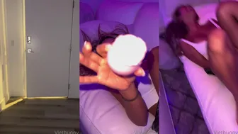Vietbunny Breaks the Internet: XXL Cute Asian Babe Masturbates Her Clit In Her Short Skirt — Full Fury