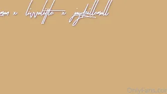 Livvalittle, Two Naughty Lesbians in FFM Threesome POV Sextape