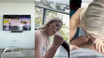 Scarlettkissesxo, Fucking a Big Hard Dick on The Balcony