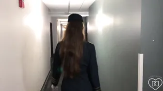 Dani Daniels, Flight Attendant Pre-Flight Impregnation