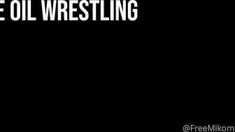 Mikomi Hokina, Two Oiled Lesbians Wrestling Play