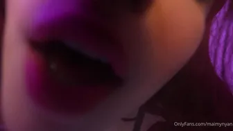 Maimy Asmr, Demon Girl Fishnet ASMR Tease