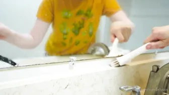 Rose Kelly, Big Butt Bathroom Seduction