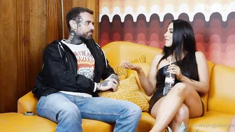 Lena The Plug, Holly Day, Plugtalk, Curvy Girl Gets Pounded During Adult Interview